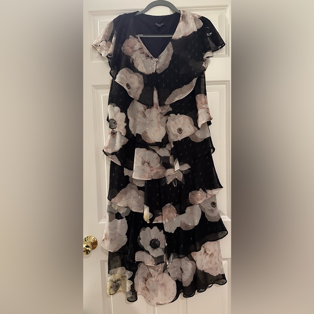 Ignite MIDI Floral Formal Dress